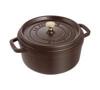 Staub La Cocotte 28 cm round Cast iron Cocotte chocolate