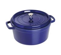 Staub La Cocotte 28 cm round Cast iron Cocotte dark-blue