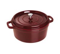 Staub La Cocotte 28 cm round Cast iron Cocotte grenadine-red