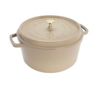 Staub La Cocotte 28 cm round Cast iron Cocotte sesame