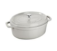 Staub La Cocotte 29 cm oval Cast iron Cocotte white truffle