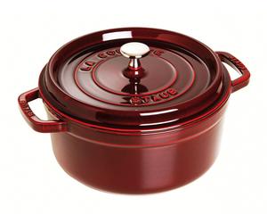 Staub - La Cocotte round 22 cm, grenadine, 40509-355 / 1102287