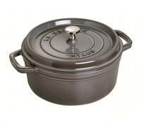 Staub - La Cocotte round 26 cm, graphite grey, 40509-312 / 1102618