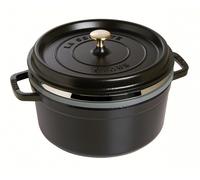 Staub - La Cocotte round with steaming insert 26 cm, black, 40510-606 / 1133825