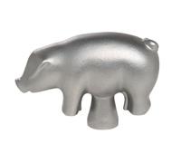 STAUB Lid knob Pig, Stainless Steel, Silver, 6.7 x 2.5 x 4.5 cm