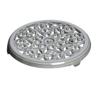 STAUB Lilly cast iron coaster Ø23 cm Graphite-grey