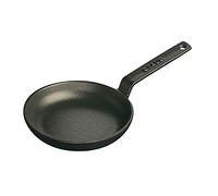 Staub Mini Frying Pan Single Pan - Pan (Single Pan, Black, Cast Iron, 0.15 l, 400 g)