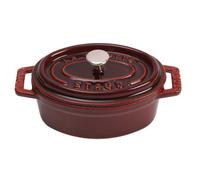 Staub - Oval Casserole in Cast Iron 4,2 L, Grenade Red - Dark Red