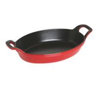 STAUB Oval Roasting Dish, Oven dish 24 x 16 cm Cherry Red