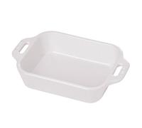 Staub Rectangular Dish, White, 7.5 x 6 - White