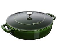 Staub - Sauté Pan with Chistera structure 24 cm, basil, 40511-479 / 12612485