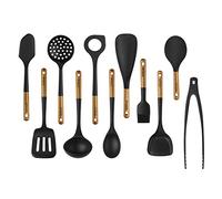 Staub Silicone Cooking Utensils, 11, Black