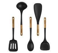 Staub Silicone Cooking Utensils, 5, Black