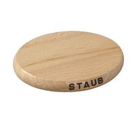 Staub Specialities 15 cm oval Beech Trivet magnetic brown