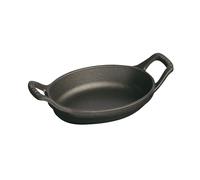 Staub Specialities 15 cm oval Cast iron Oven dish black