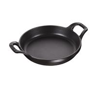 Staub Specialities 16 cm round Cast iron Oven dish black