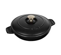 Staub Specialities 20 cm round Cast iron Oven dish with lid black