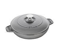 Staub Specialities 20 cm round Cast iron Oven dish with lid graphite-grey