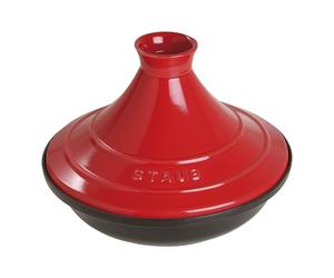 Staub Specialities 28 cm Cast iron Tajine cherry