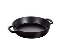 STAUB Staub braiser cast iron 2 handles black Ø26 cm