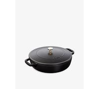 Staub Staub Braiser Cast-Iron Sauté Pan 28cm Black 28cm