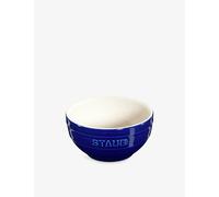 Staub Staub Brand-Embossed Ceramic Bowl 12cm Dark Blue 12cm