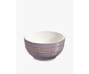 Staub Staub Brand-Embossed Ceramic Bowl 14cm Ancient Grey 14cm