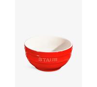 Staub Staub Brand-Embossed Ceramic Bowl 14cm Cherry 14cm