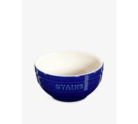 Staub Staub Brand-Embossed Ceramic Bowl 14cm Dark Blue 14cm