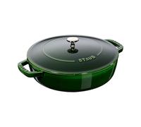 STAUB Staub Chistera braiser cast iron Ø24 cm Basil green