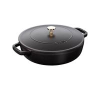 STAUB Staub Chistera braiser cast iron Ø24 cm Black