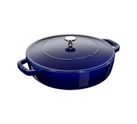 STAUB Staub Chistera braiser cast iron Ø24 cm Dark blue