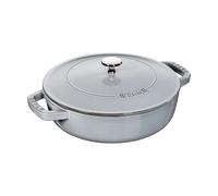 STAUB Staub Chistera braiser cast iron Ø24 cm Graphite gray