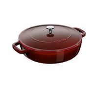 STAUB Staub Chistera braiser cast iron Ø24 cm Grenadine red