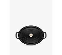 Staub Staub Cocotte Cast-Iron Casserole Dish Black 23cm