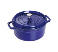 STAUB 40510-265-0 Cocotte Round 22cm Dark Blue