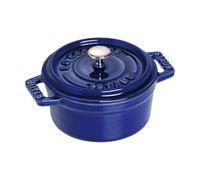 STAUB Staub La Cocotte round pot cast iron 0.25 L Dark blue