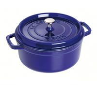 STAUB 40510-265-0 Cocotte Round 22cm Dark Blue
