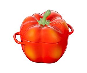 STAUB Staub mini cocotte paprika 0.47 L Orange-red