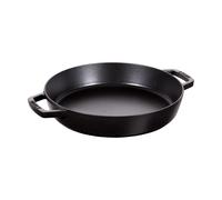 STAUB Cast Iron, Frying Pan with Two Handles, Black, 34 cm