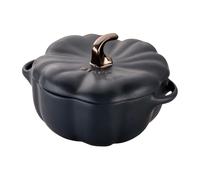 STAUB Staub pumpkin casserole dish black stoneware 0.7 L