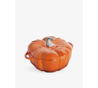 Staub Staub Pumpkin Cocotte Cast-Iron Casserole Dish 24cm Cinnamon 24cm