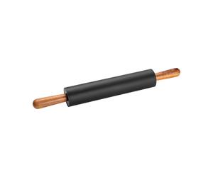 STAUB Staub rolling pin silicone L Black acacia wood