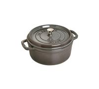 STAUB Staub round casserole dish 3.8 l grey