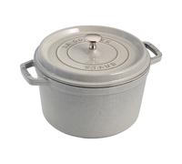 STAUB Staub round casserole dish high 4.8 L White Truffle