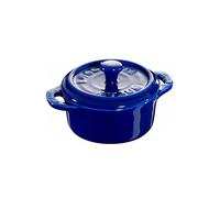 STAUB Staub round mini casserole dish 0.2 l blue
