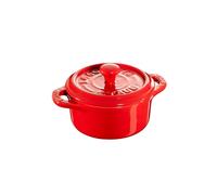 STAUB Staub round mini casserole dish 0.2 l red