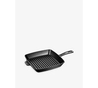 Staub Staub Square Cast-Iron American Grill Pan 26cm Black 26cm