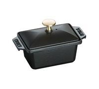 STAUB Staub Terrine casserole cast iron black 15x11 cm