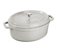 STAUB Staub White Truffle casserole oval 8 l